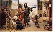 unknow artist, Arab or Arabic people and life. Orientalism oil paintings 401